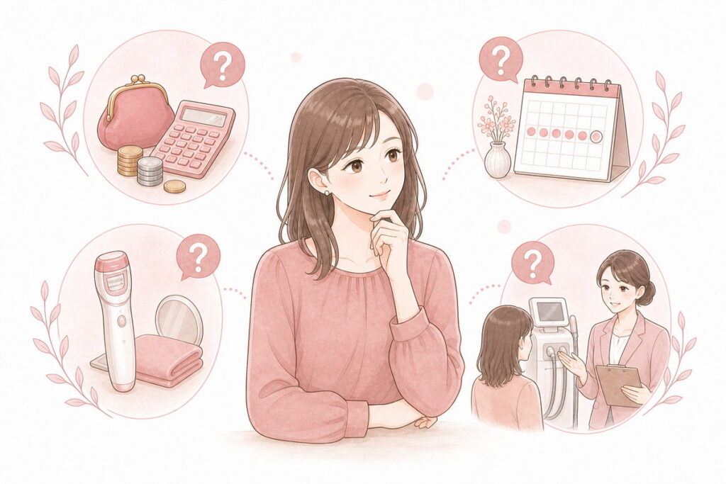 フェミークリニックのVIO脱毛に関するよくある質問